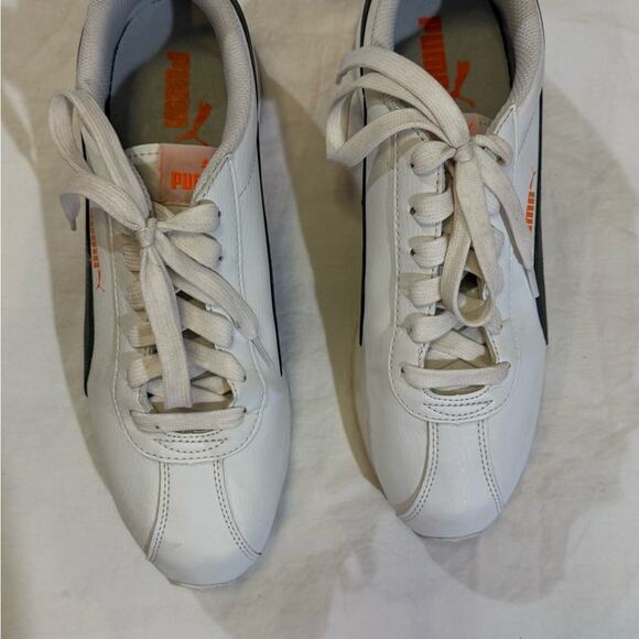 Puma Turin Men’s Sneaker size 10 Puma White Forest Night - Picture 15 of 16